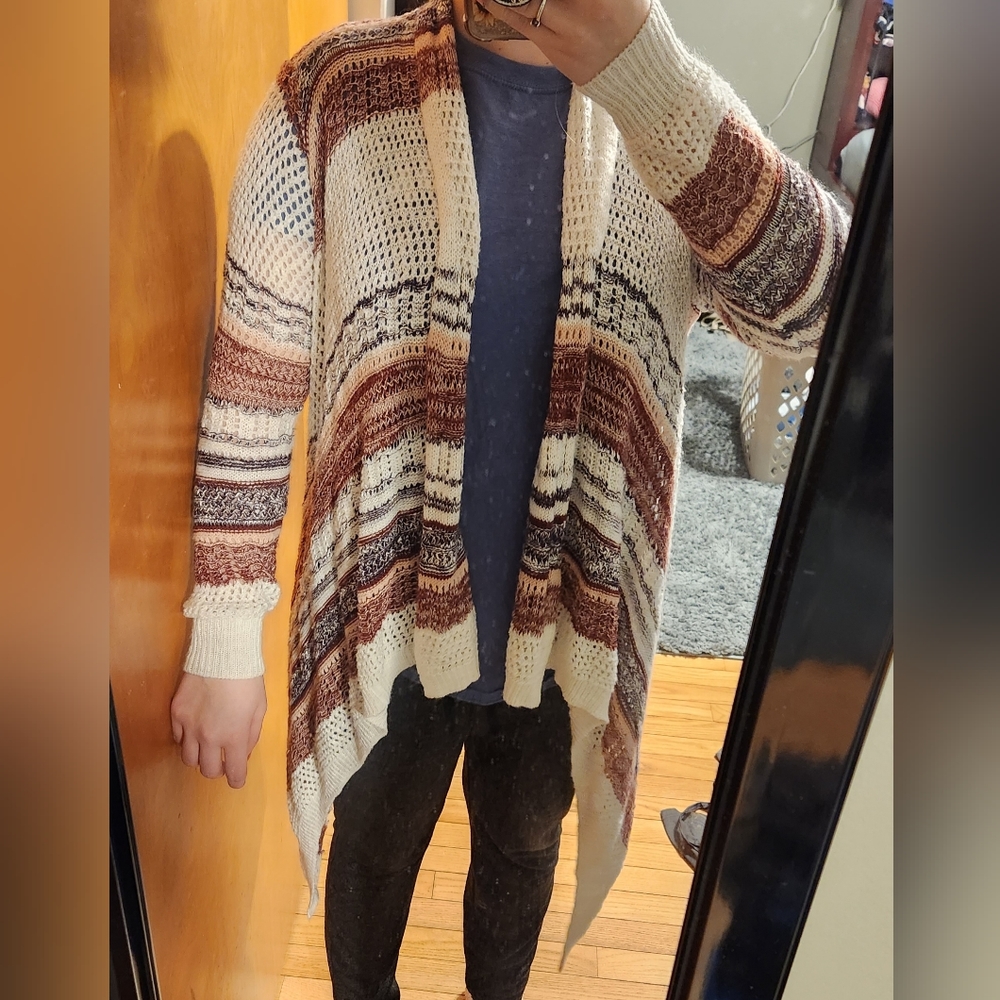 Almost famous boho knitted sweater cardigan